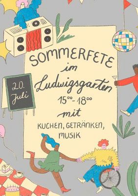 Plakat Fest im Ludwigsgarten
