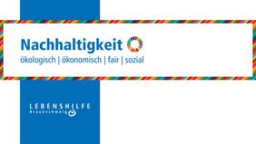 Logo Nachhaltigkeit Lebenshilfe Braunschweig
