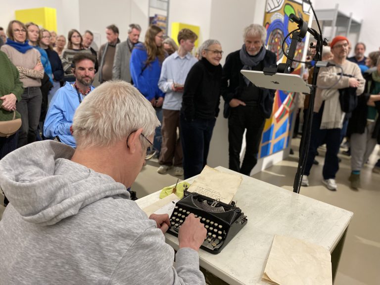 Thorsten Ruperti während der Performance